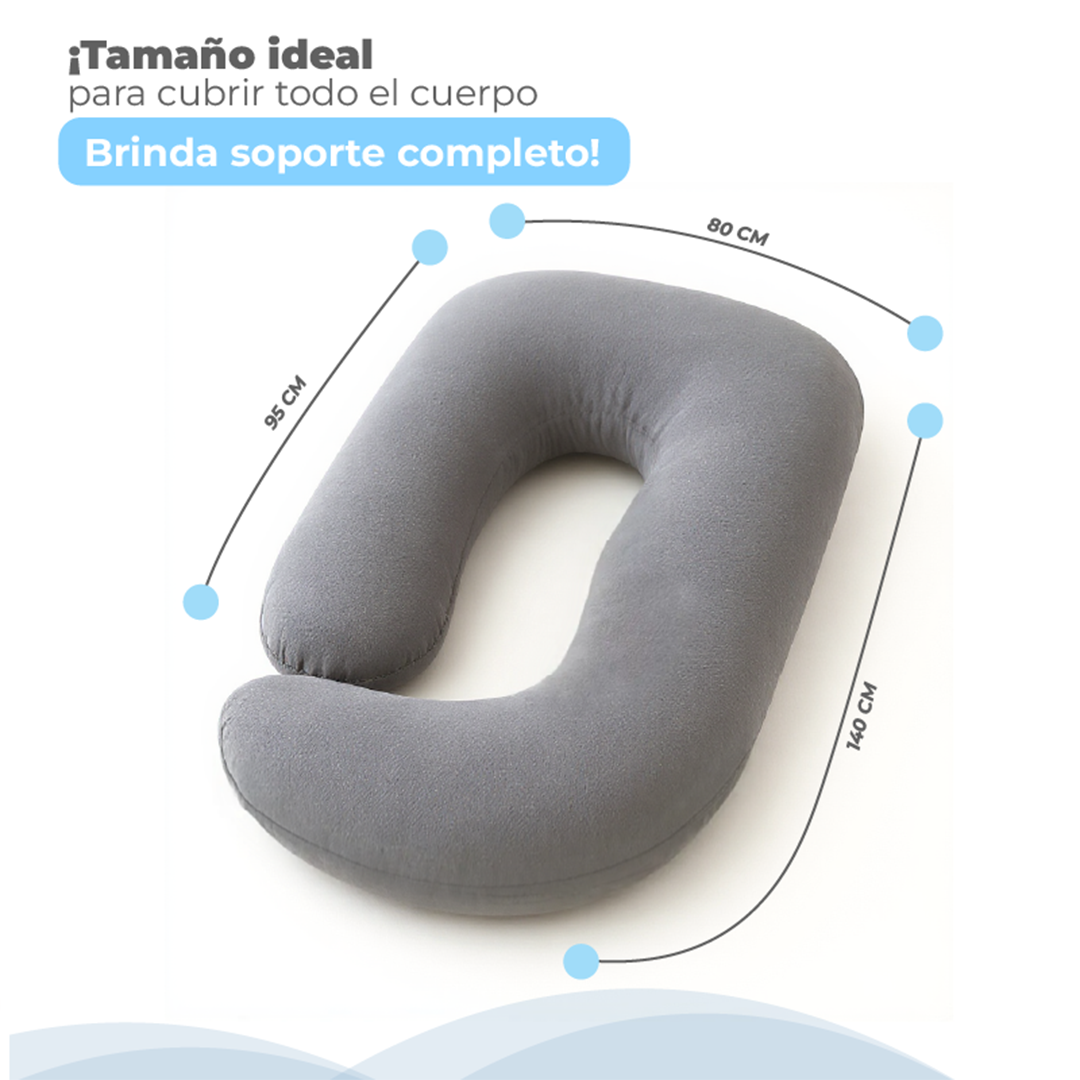 La Almohada Más Completa – Ergonómica, Multiusos y para Embarazo- Body Care