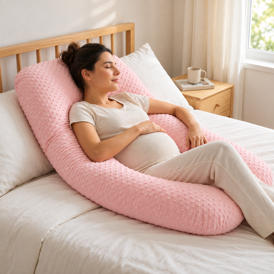 💤Almohada Tipo U Ergonómica para Descanso y Confort