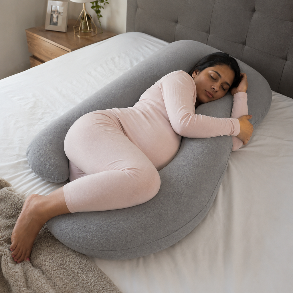 La Almohada Más Completa – Ergonómica, Multiusos y para Embarazo- Body Care