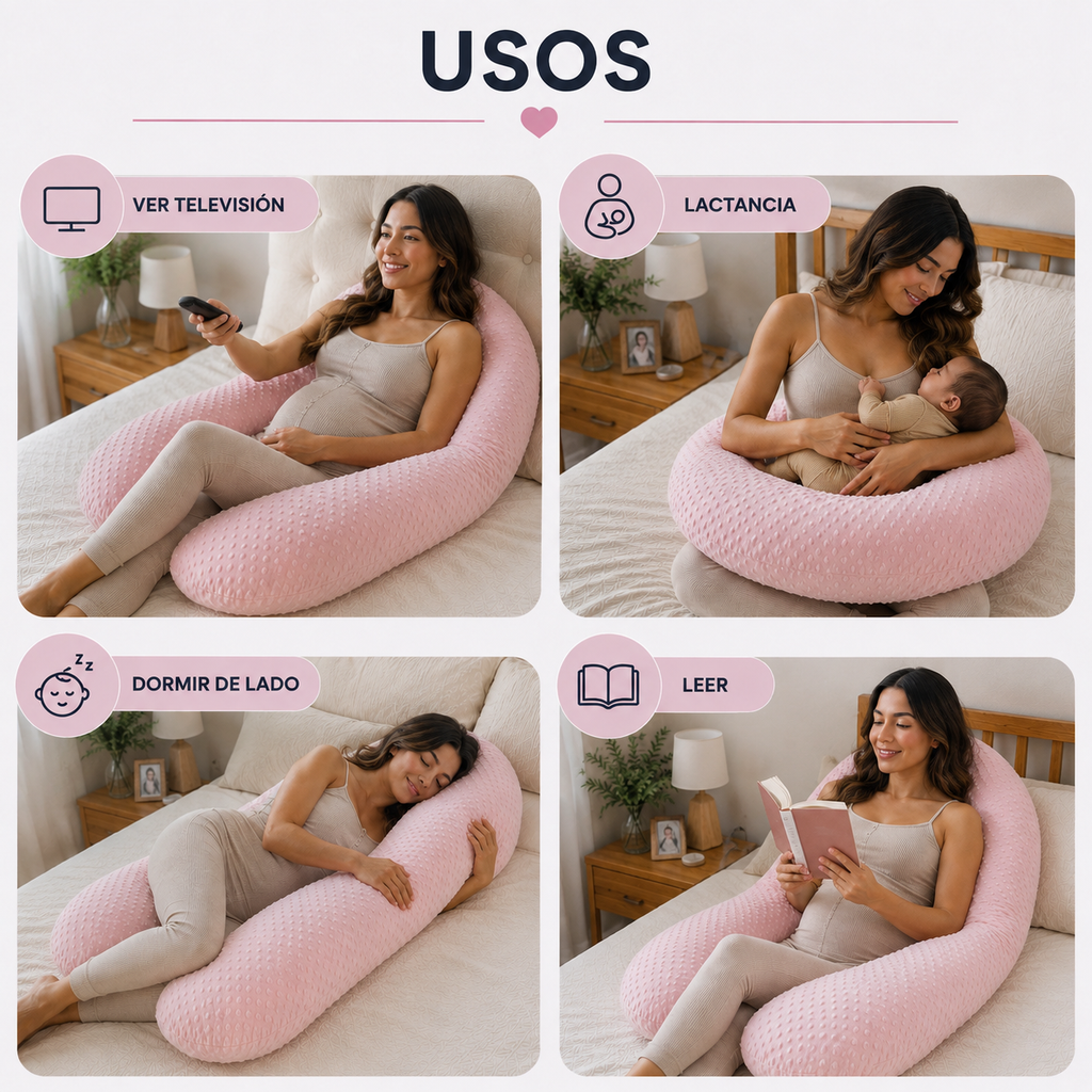 🔥 Almohada Ergonómica + Cojin Obsequio Gratis