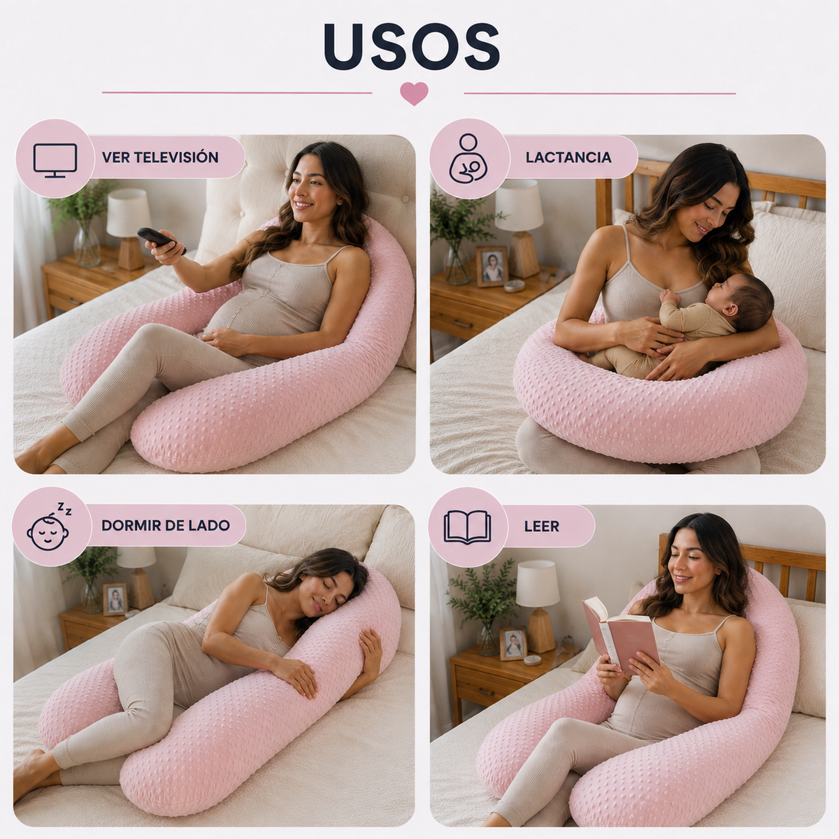 🔥 Almohada Ergonómica + Cojin Obsequio Gratis