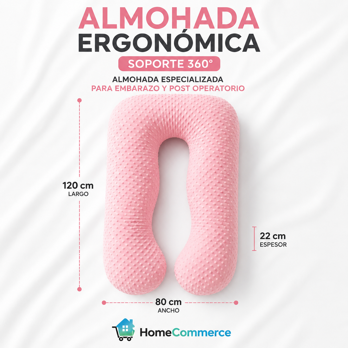 🔥 Almohada Ergonómica + Cojin Obsequio Gratis